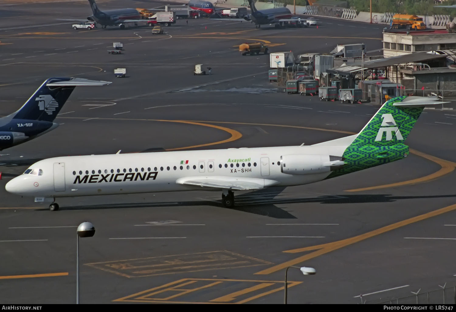 Aircraft Photo of XA-SHH | Fokker 100 (F28-0100) | Mexicana | AirHistory.net #370575