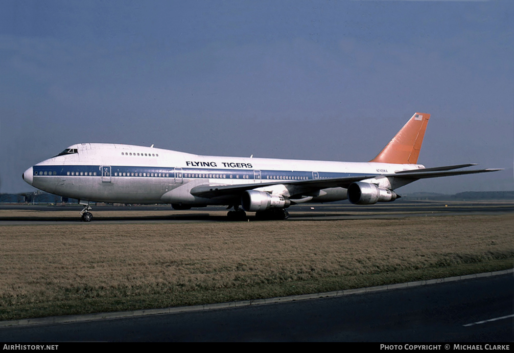 Aircraft Photo of N749WA | Boeing 747-273C | Flying Tigers | AirHistory.net #370577