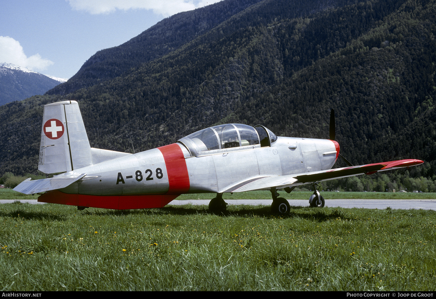 Aircraft Photo of A-828 | Pilatus P-3-05 | Switzerland - Air Force | AirHistory.net #370582