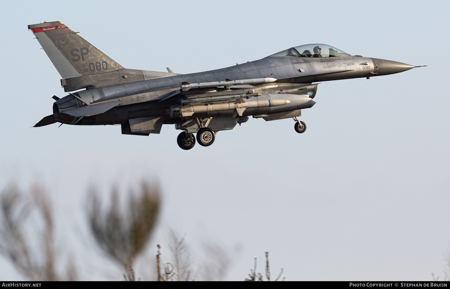 Aircraft Photo of 96-0080 / AF96-080 | Lockheed Martin F-16CJ Fighting Falcon | USA - Air Force | AirHistory.net #370591