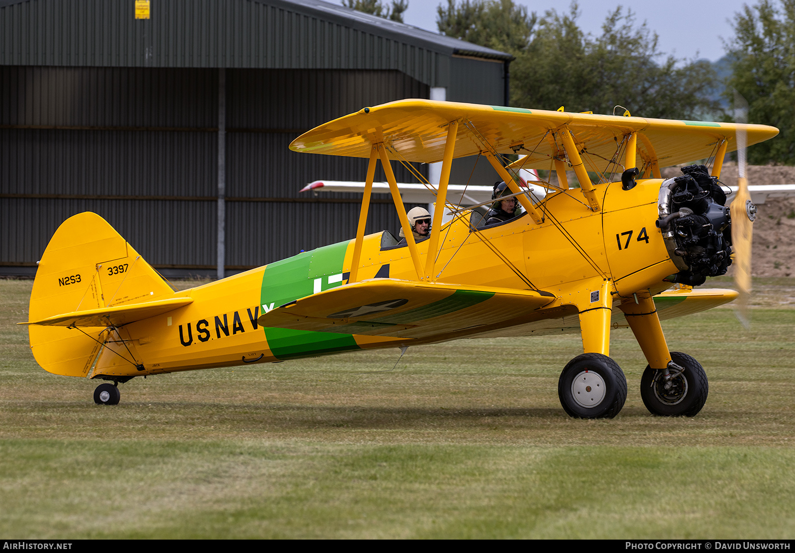 Aircraft Photo of G-OBEE / 3397 | Boeing N2S-3 Kaydet (B75N1) | USA - Navy | AirHistory.net #370600