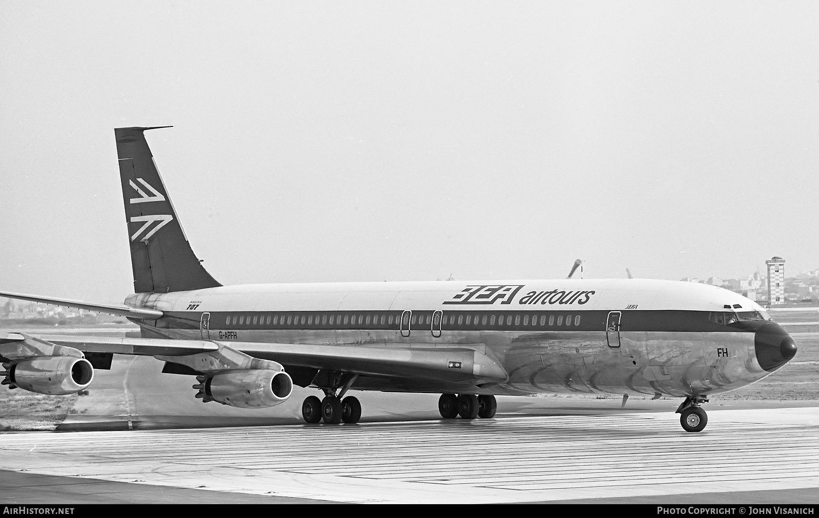 Aircraft Photo of G-APFH | Boeing 707-436 | BEA Airtours - British European Airways | AirHistory.net #370634