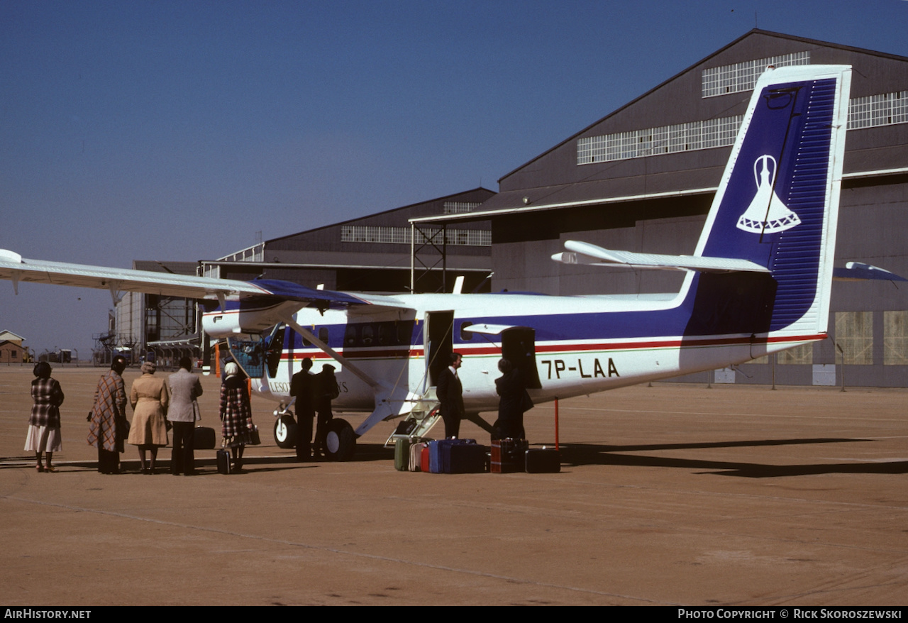 Aircraft Photo of 7P-LAA | De Havilland Canada DHC-6-300 Twin Otter | Lesotho Airways | AirHistory.net #370662