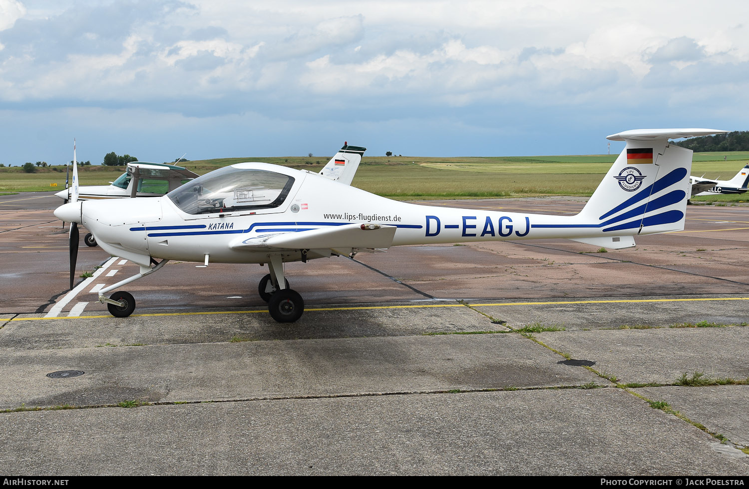 Aircraft Photo of D-EAGJ | Diamond DA20-A1 Katana | Lips Flugdienst | AirHistory.net #370670