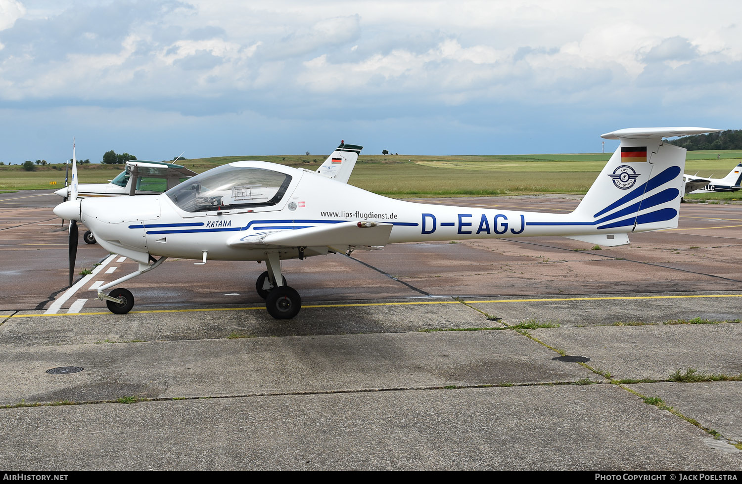 Aircraft Photo of D-EAGJ | Diamond DA20A-1 Katana | Lips Flugdienst | AirHistory.net #370670