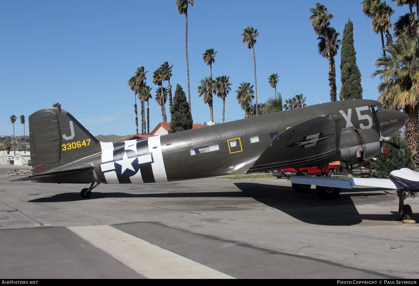 Aircraft Photo of N62CC / 330647 | Douglas DC-3(C) | USA - Air Force | AirHistory.net #370680