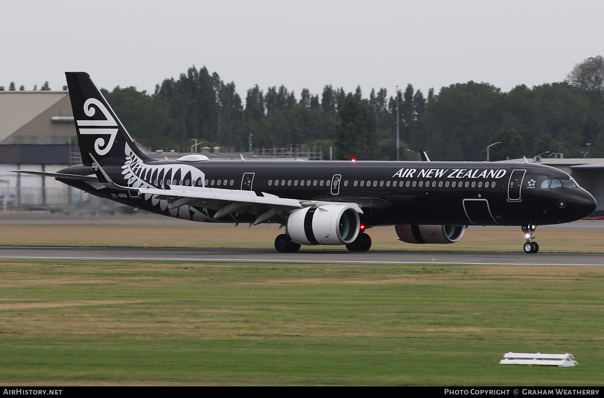 Aircraft Photo of ZK-NNA | Airbus A321-271NX | Air New Zealand | AirHistory.net #370682
