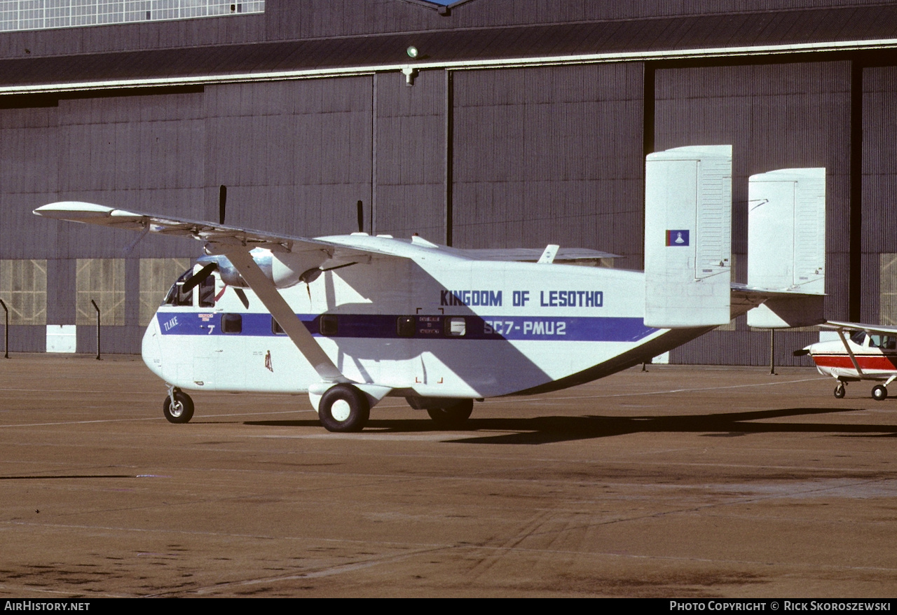 Aircraft Photo of SC7-PMU2 | Short SC.7 Skyvan 3M-100 | AirHistory.net #370683