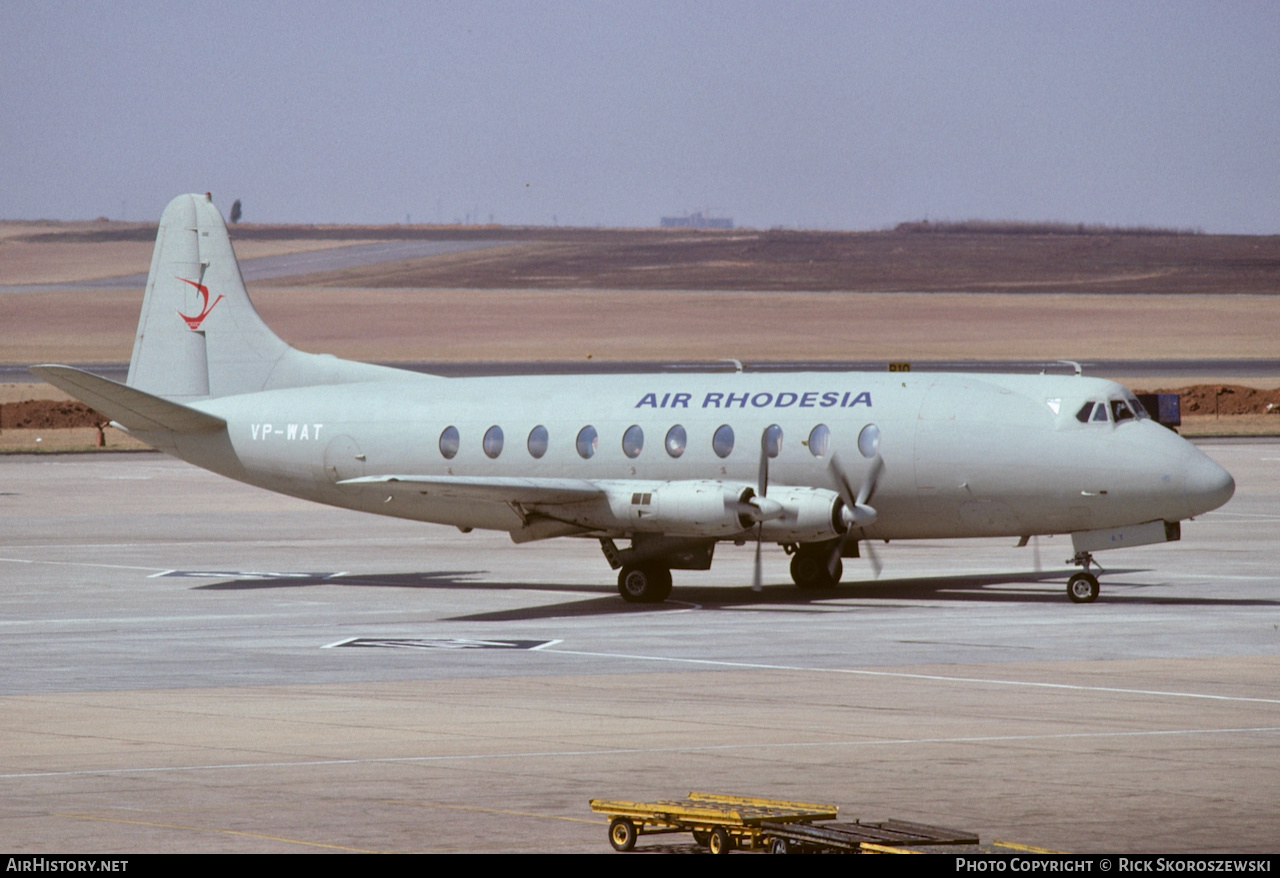 Aircraft Photo of VP-WAT | Vickers 782D Viscount | Air Rhodesia | AirHistory.net #370687
