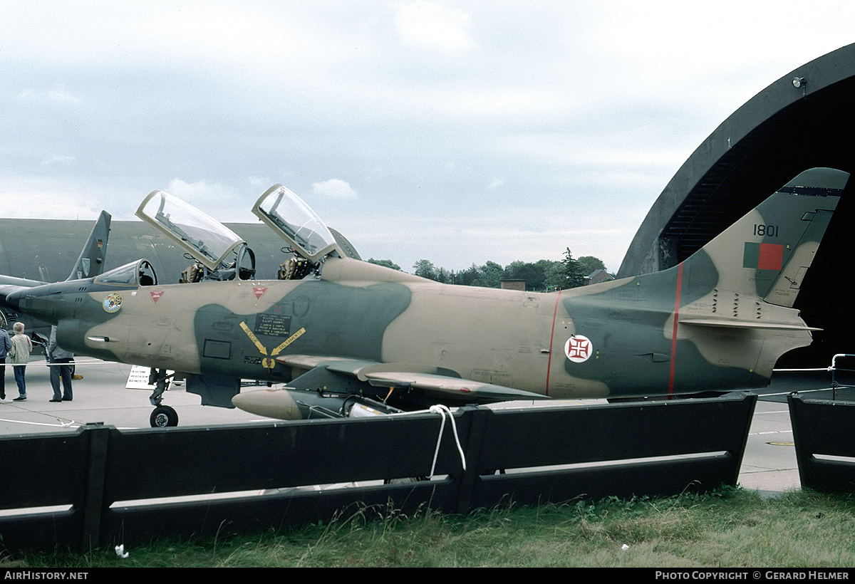 Aircraft Photo of 1801 | Fiat G-91T/3 | Portugal - Air Force | AirHistory.net #370696