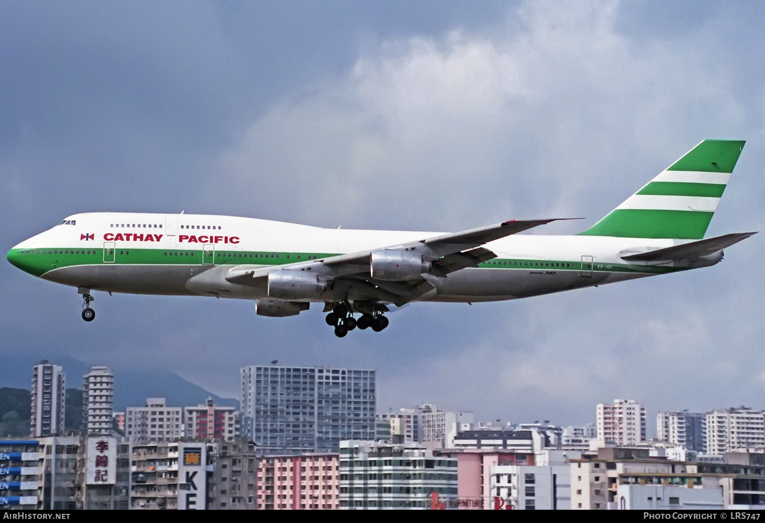 Aircraft Photo of VR-HII | Boeing 747-367 | Cathay Pacific Airways | AirHistory.net #370707