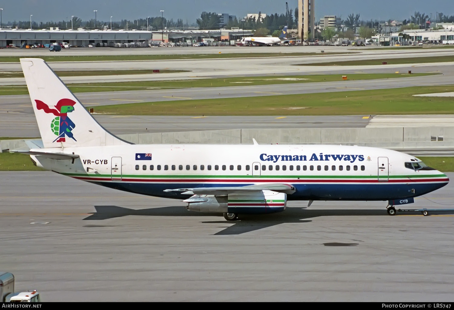 Aircraft Photo of VR-CYB | Boeing 737-242/Adv | Cayman Airways | AirHistory.net #370712