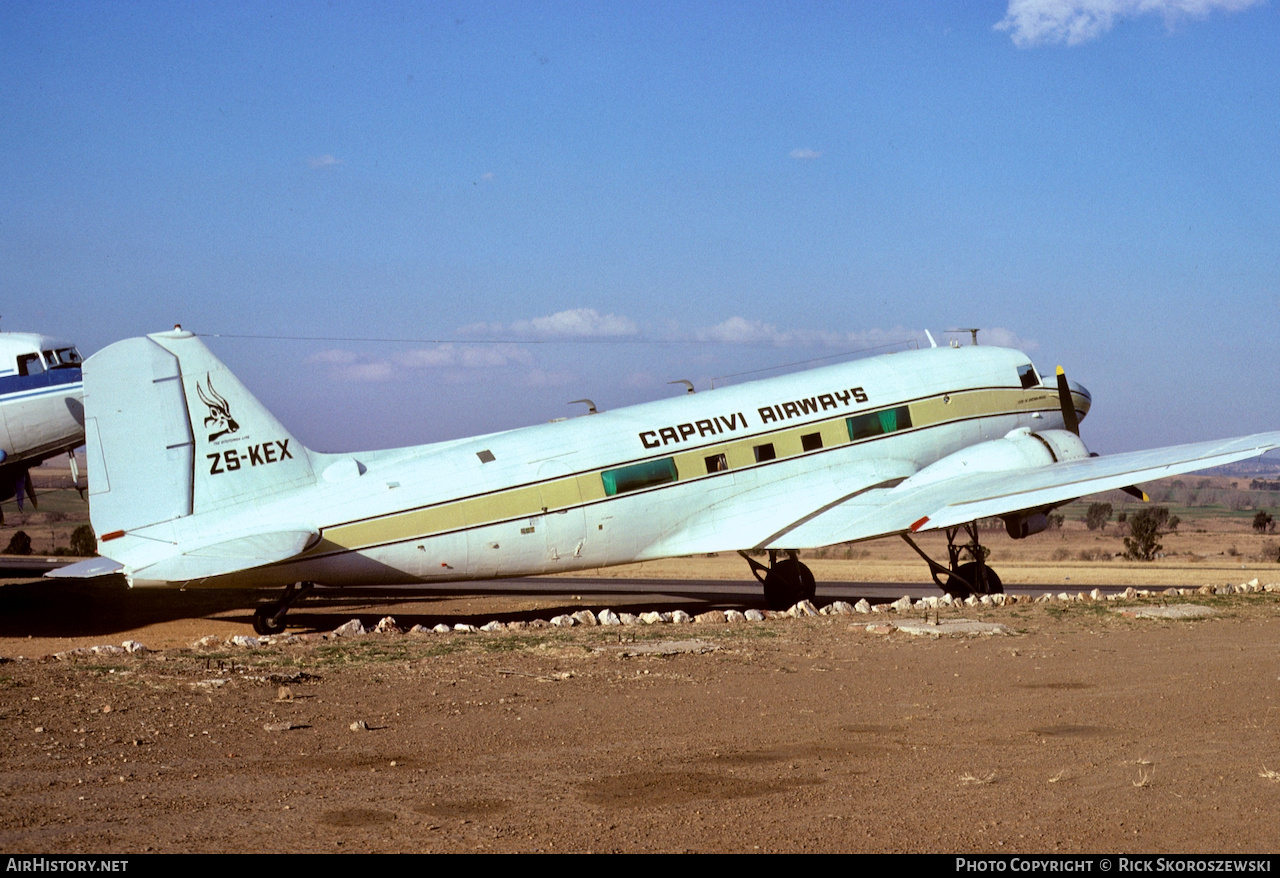 Aircraft Photo of ZS-KEX | Douglas DC-3A-197B | Caprivi Airways | AirHistory.net #370722