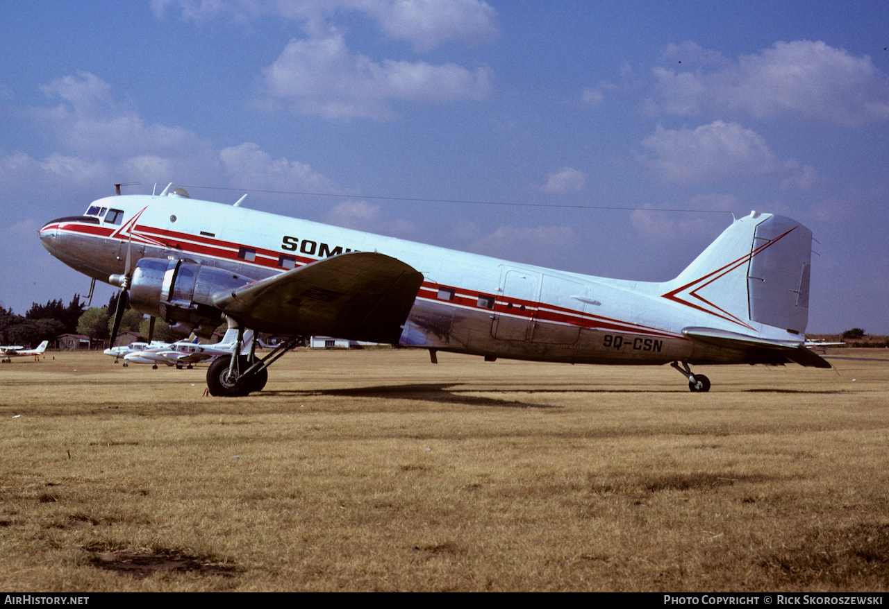 Aircraft Photo of 9Q-CSN | Douglas DC-3(C) | AirHistory.net #370729
