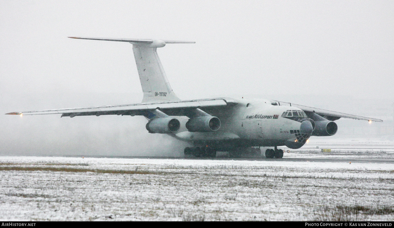 Aircraft Photo of EW-78792 | Ilyushin Il-76TD | Trans Avia Export | AirHistory.net #370730