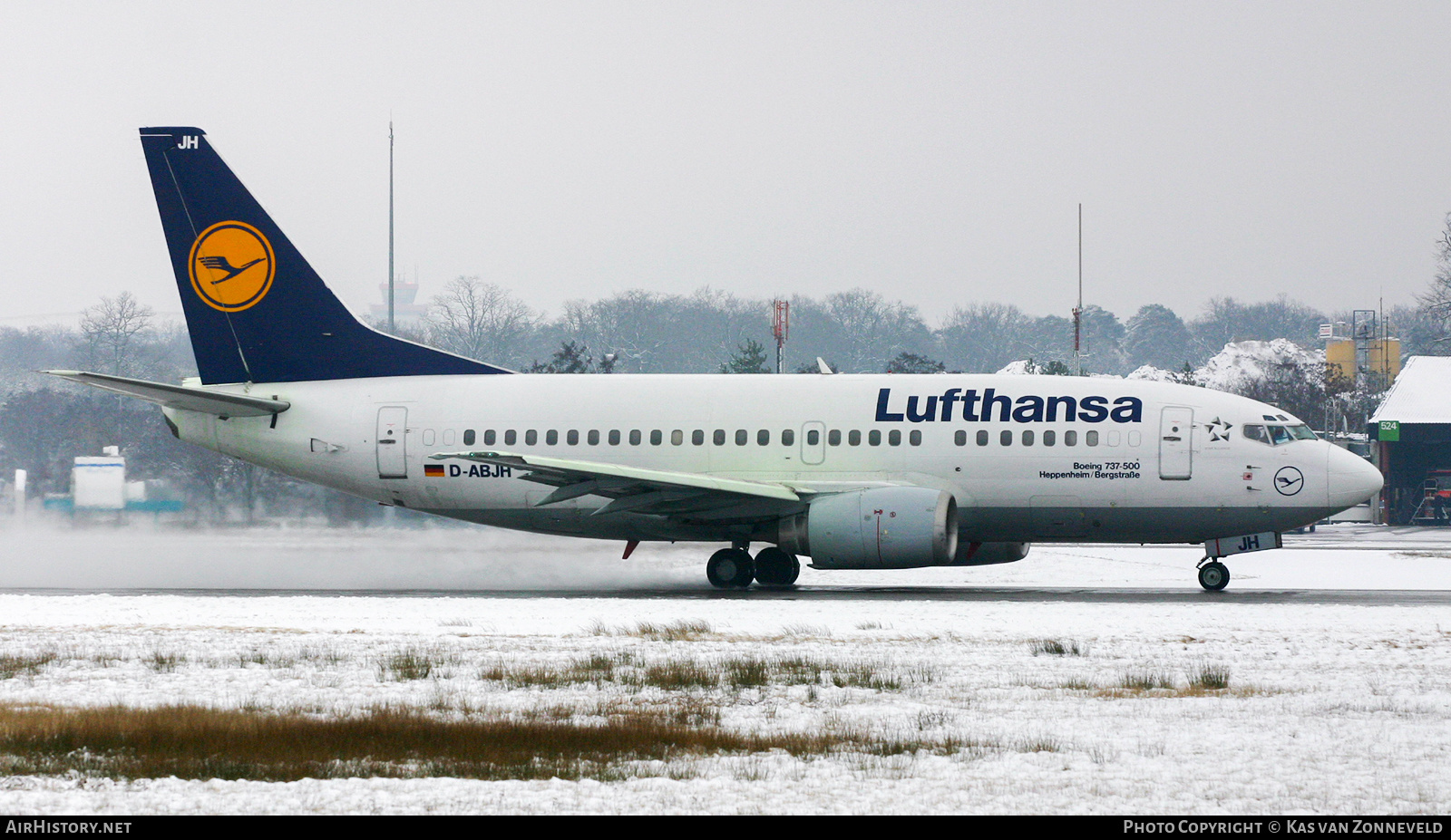 Aircraft Photo of D-ABJH | Boeing 737-530 | Lufthansa | AirHistory.net #370734