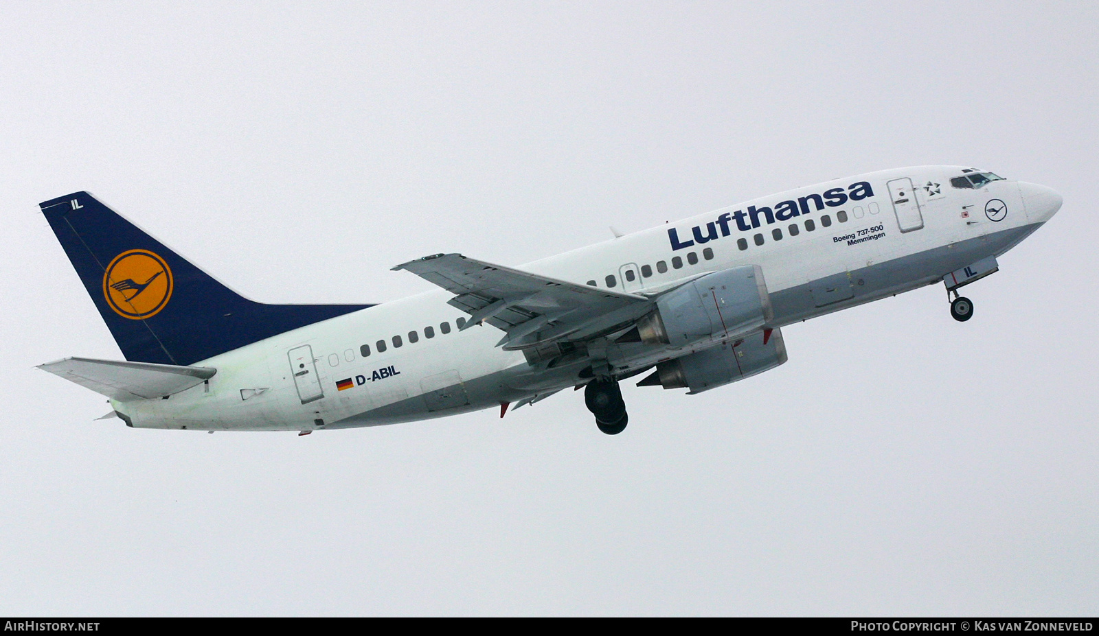 Aircraft Photo of D-ABIL | Boeing 737-530 | Lufthansa | AirHistory.net #370740