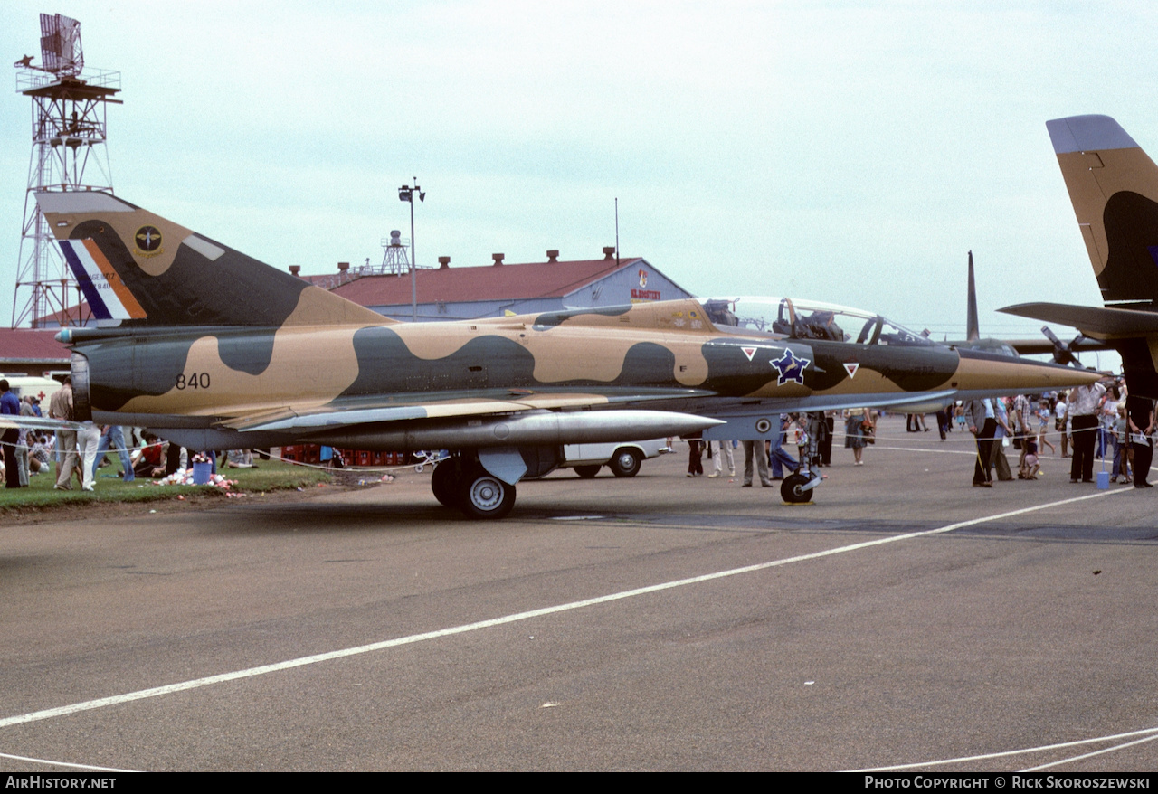 Aircraft Photo of 840 | Dassault Mirage IIIDZ | South Africa - Air Force | AirHistory.net #370744