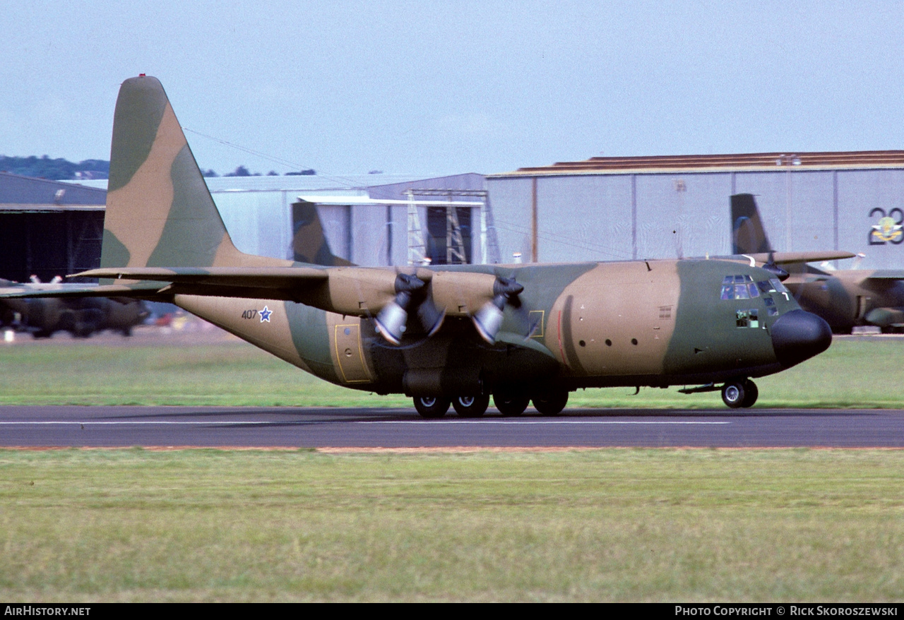 Aircraft Photo of 407 | Lockheed C-130B Hercules (L-282) | South Africa - Air Force | AirHistory.net #370753
