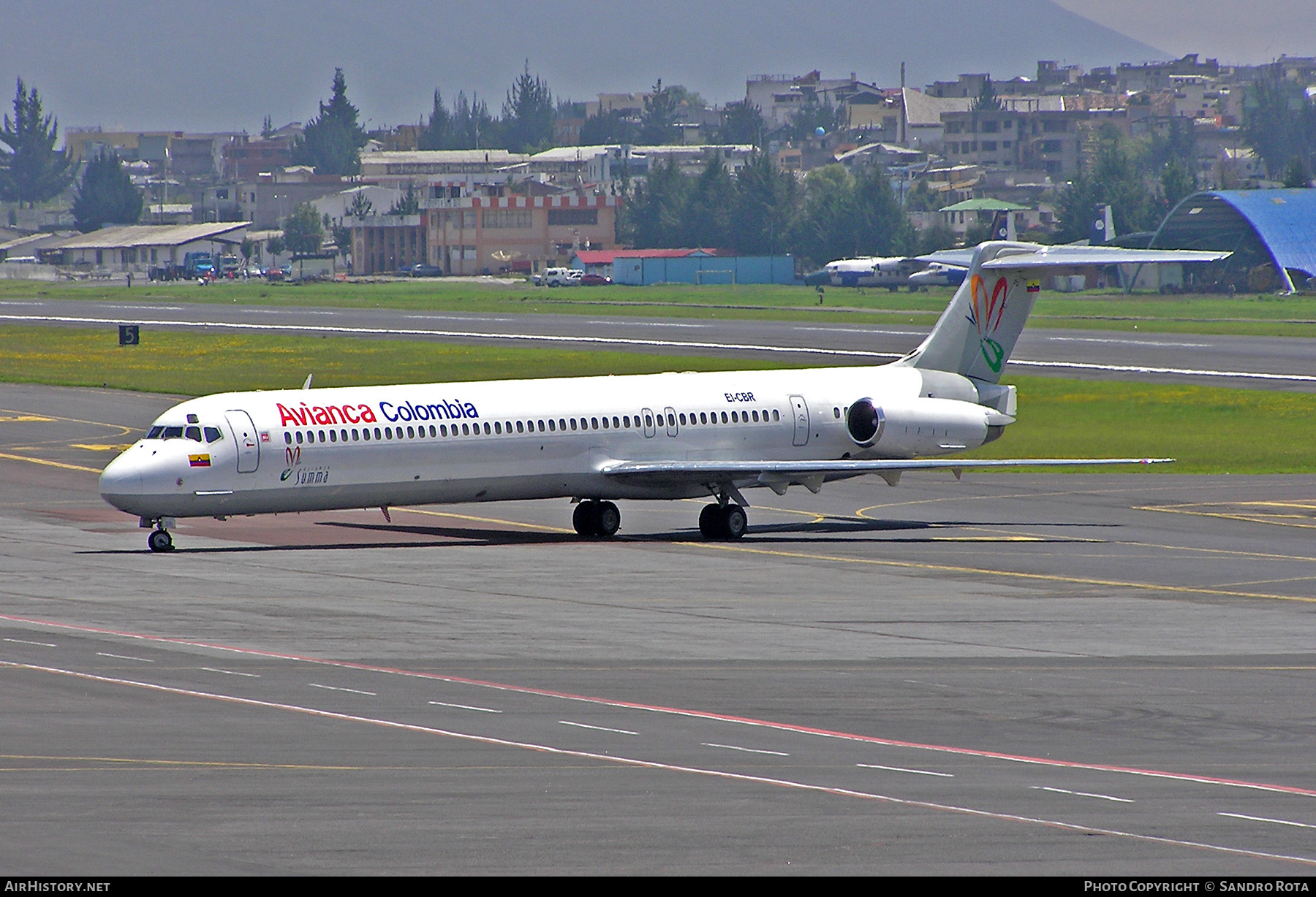 Aircraft Photo of EI-CBR | McDonnell Douglas MD-83 (DC-9-83) | Avianca | AirHistory.net #370756