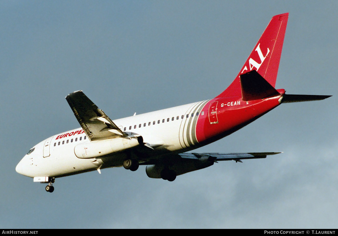 Aircraft Photo of G-CEAH | Boeing 737-229/Adv | European Aircharter - EAL/EAC | AirHistory.net #370758