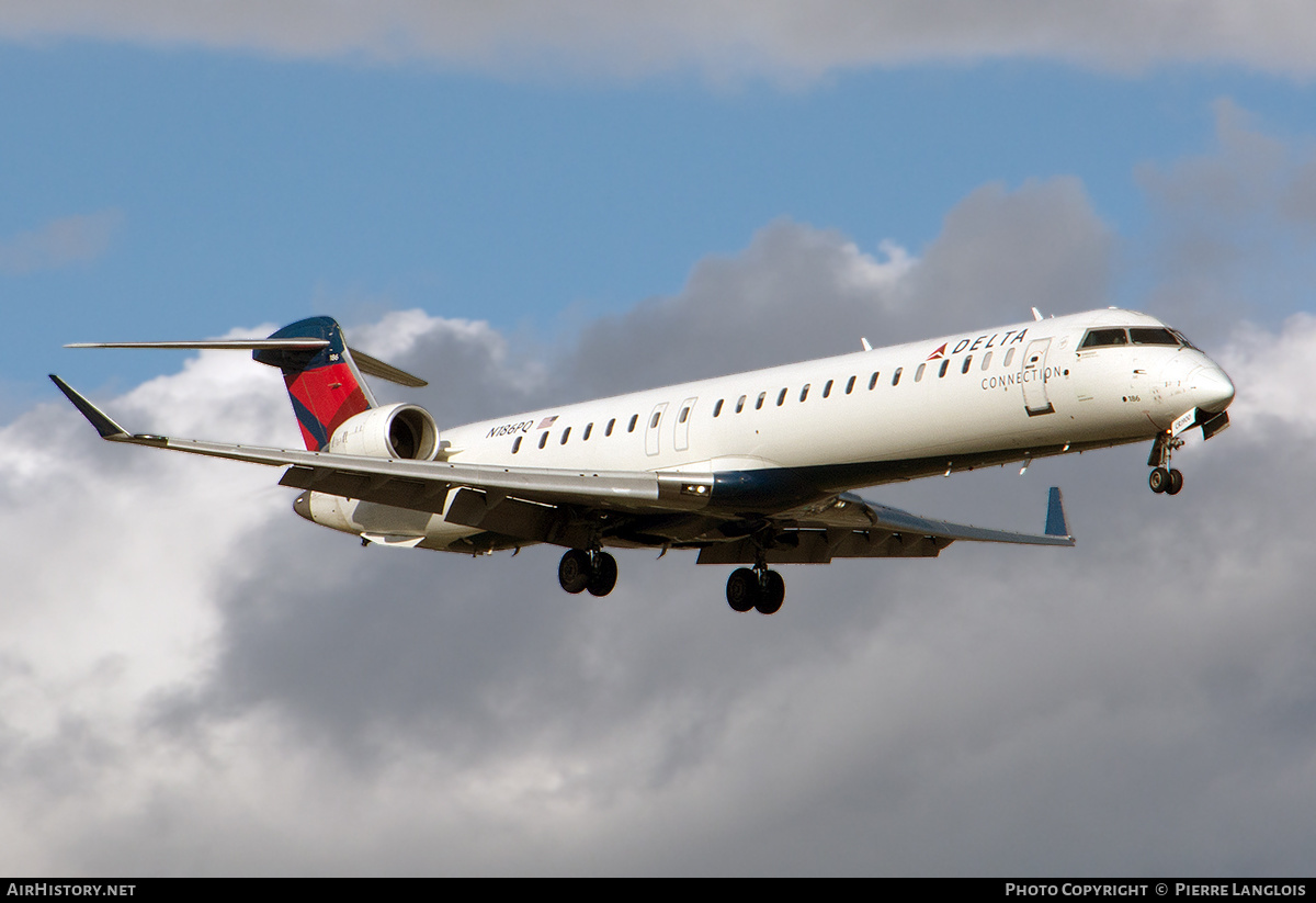 Aircraft Photo of N186PQ | Bombardier CRJ-900LR (CL-600-2D24) | Delta Connection | AirHistory.net #370776