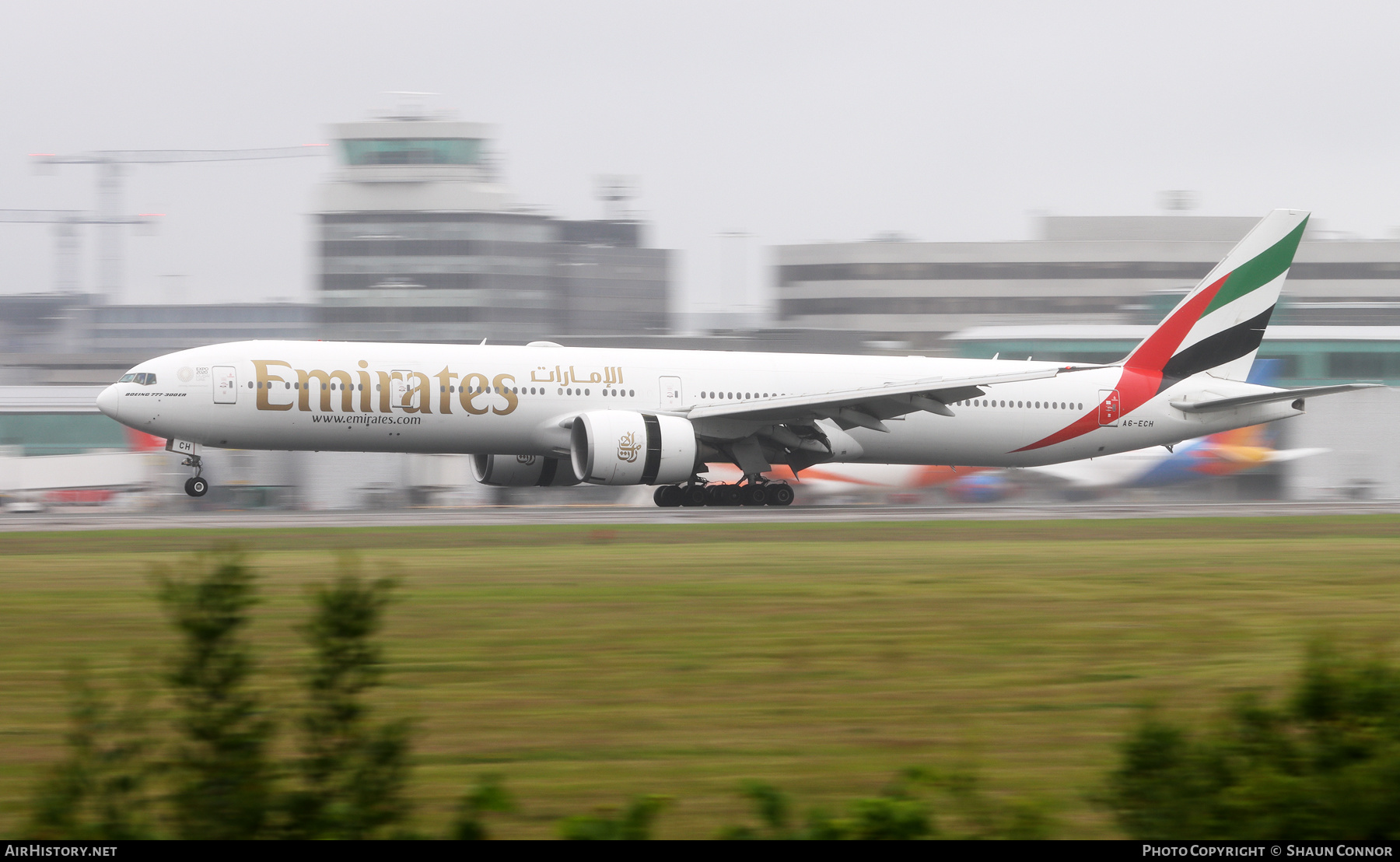Aircraft Photo of A6-ECH | Boeing 777-31H/ER | Emirates | AirHistory.net #370777