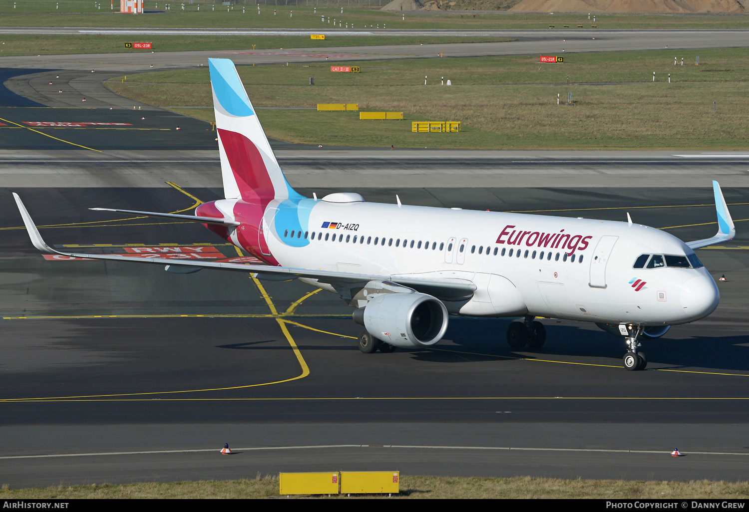 Aircraft Photo of D-AIZQ | Airbus A320-214 | Eurowings | AirHistory.net #370778