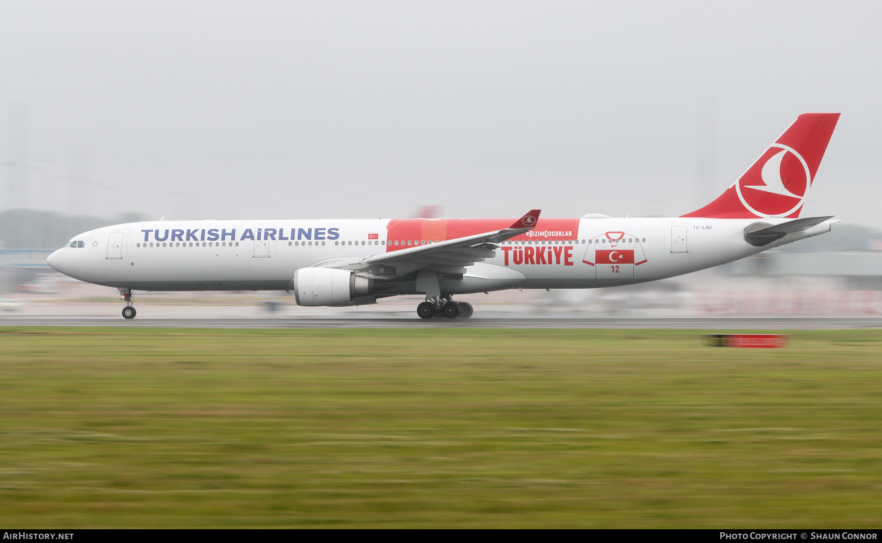Aircraft Photo of TC-LND | Airbus A330-303 | Turkish Airlines | AirHistory.net #370781