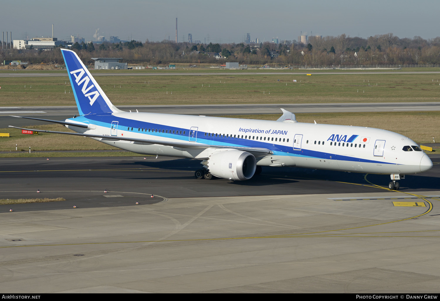 Aircraft Photo of JA891A | Boeing 787-9 Dreamliner | All Nippon Airways - ANA | AirHistory.net #370782