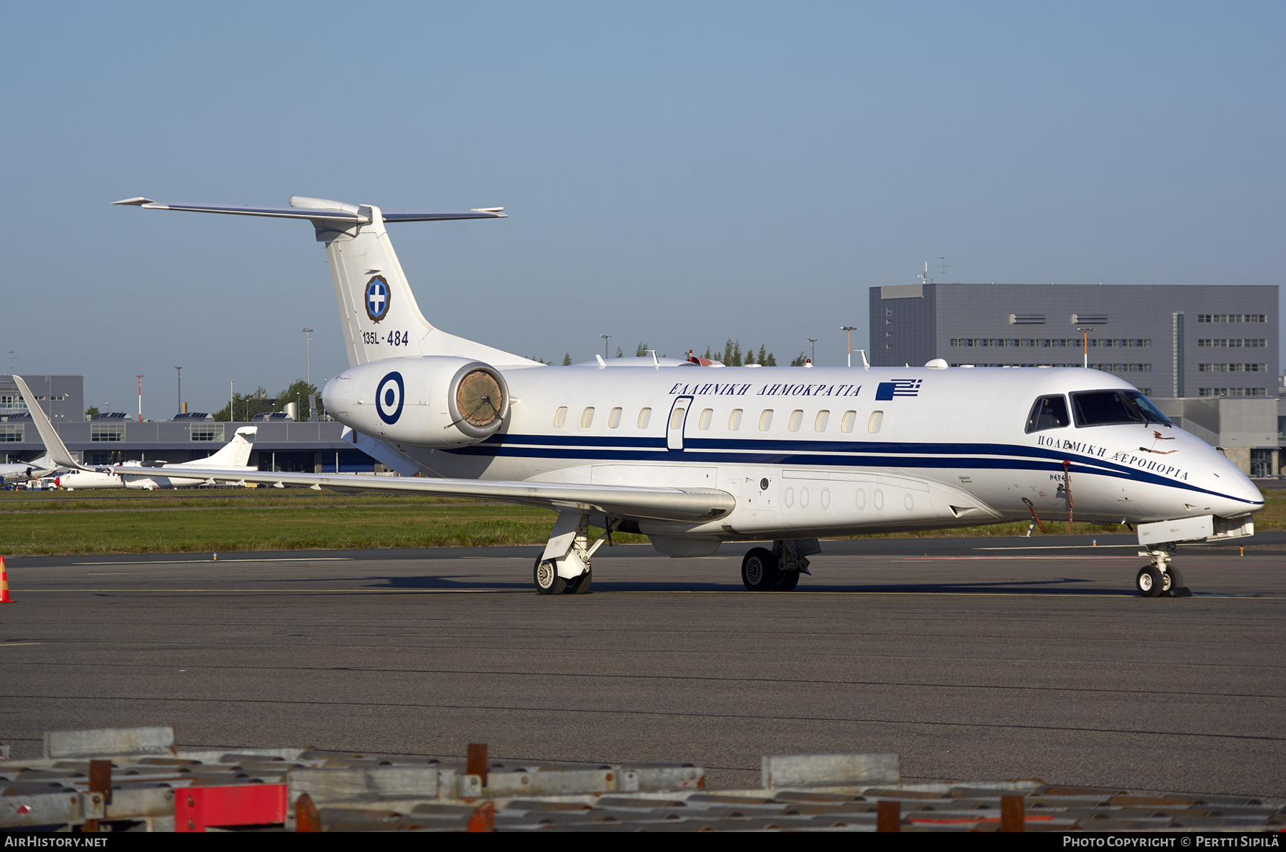 Aircraft Photo of 135L-484 | Embraer Legacy 600 (EMB-135BJ) | Greece - Air Force | AirHistory.net #370786