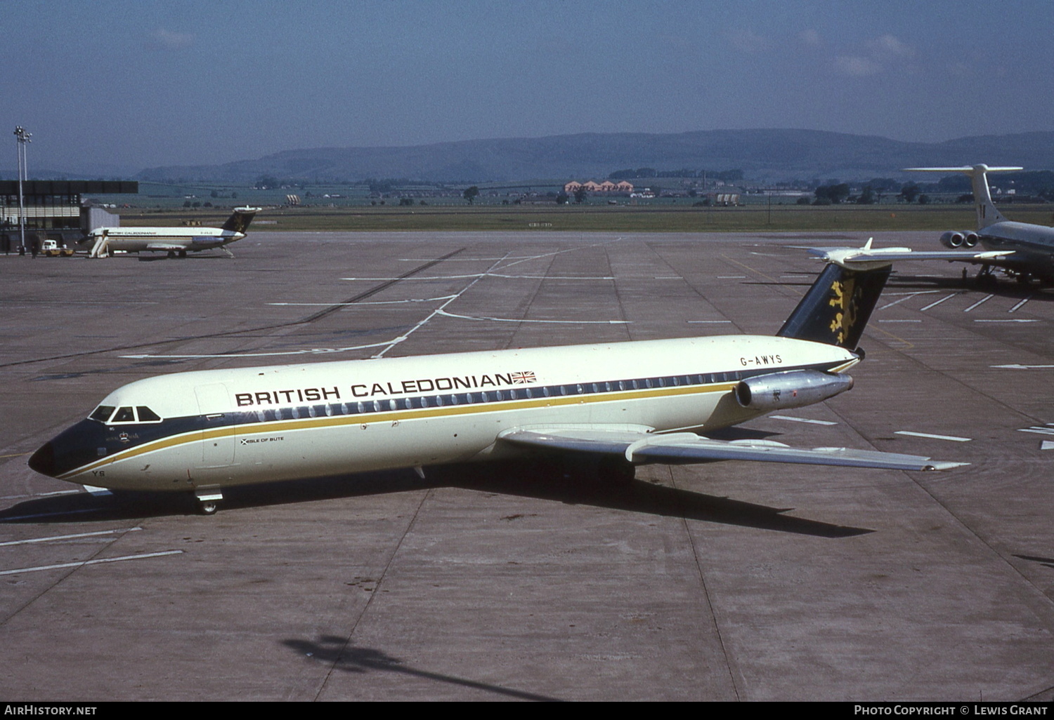 Aircraft Photo of G-AWYS | BAC 111-501EX One-Eleven | British Caledonian Airways | AirHistory.net #370790