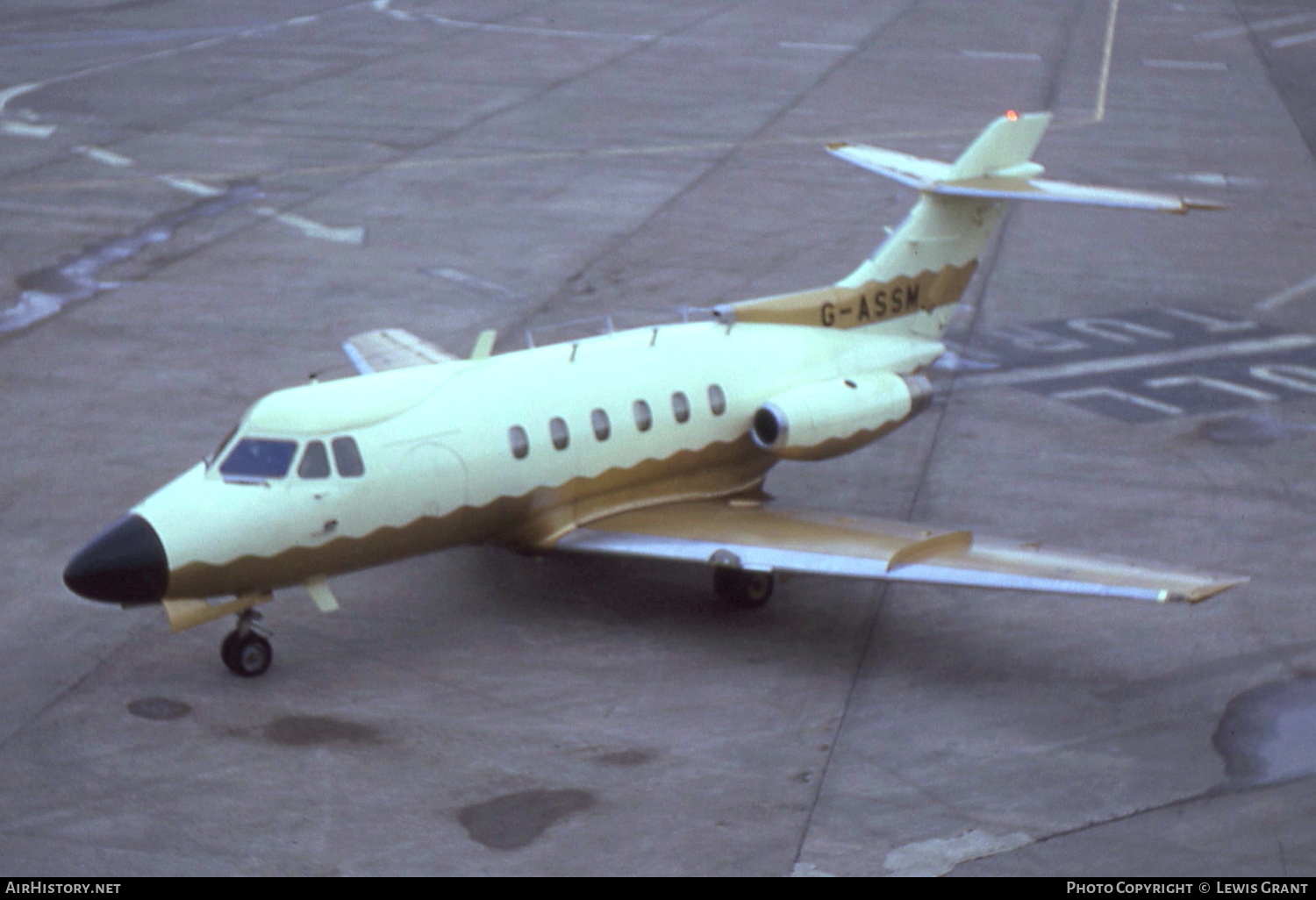 Aircraft Photo of G-ASSM | De Havilland D.H. 125-1A/522 | AirHistory.net #370792