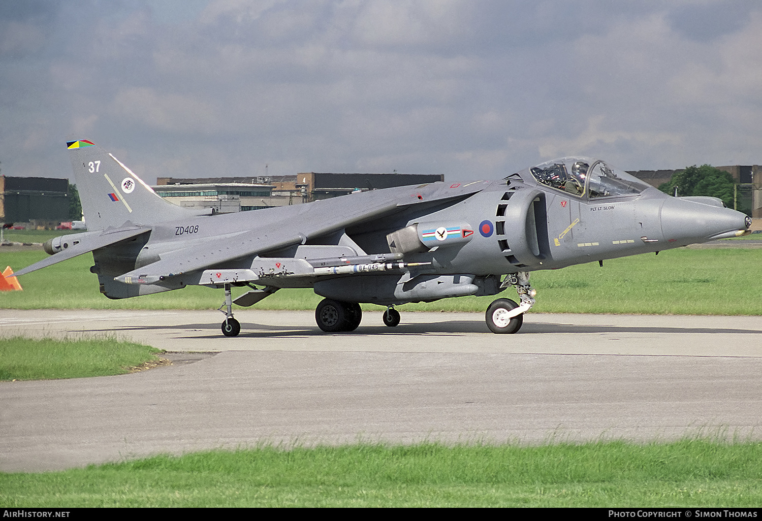 Aircraft Photo of ZD408 | British Aerospace Harrier GR7 | UK - Air Force | AirHistory.net #370806