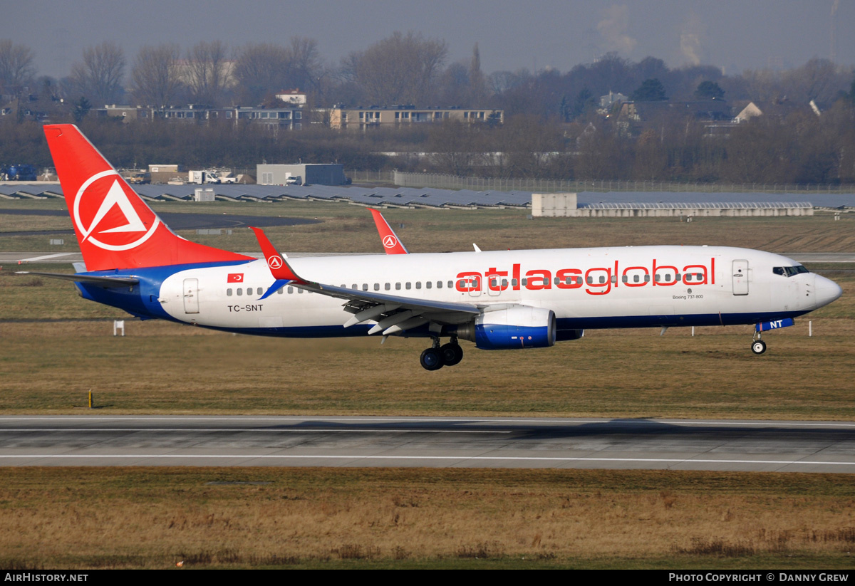 Aircraft Photo of TC-SNT | Boeing 737-8HC | AtlasGlobal Airlines | AirHistory.net #370830