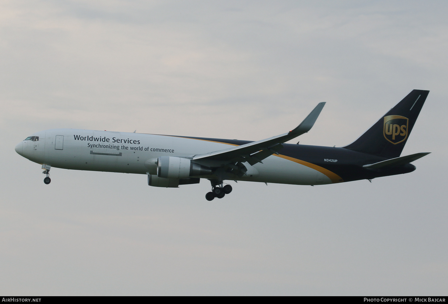 Aircraft Photo of N342UP | Boeing 767-34AF/ER | United Parcel Service - UPS | AirHistory.net #370856