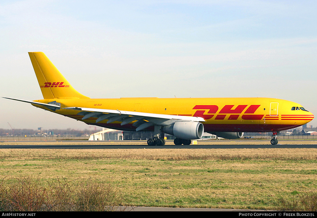 Aircraft Photo of OO-DLD | Airbus A300B4-203(F) | DHL International | AirHistory.net #370868