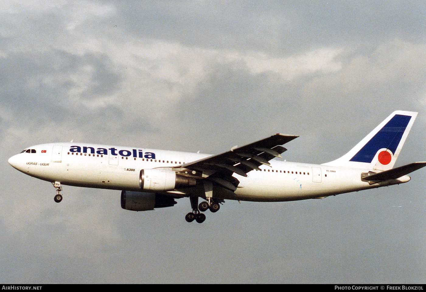 Aircraft Photo of TC-ONV | Airbus A300B4-2C | Air Anatolia | AirHistory.net #370891