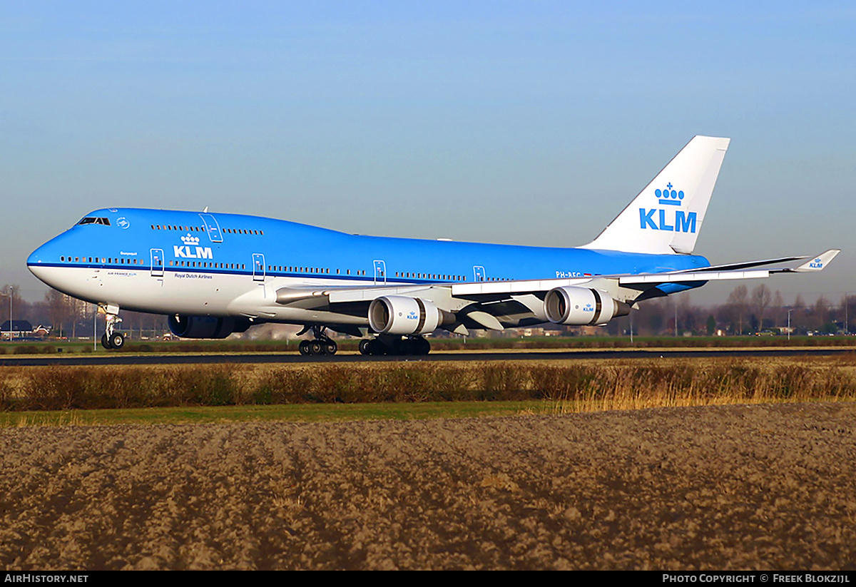Aircraft Photo of PH-BFC | Boeing 747-406M | KLM - Royal Dutch Airlines | AirHistory.net #370903