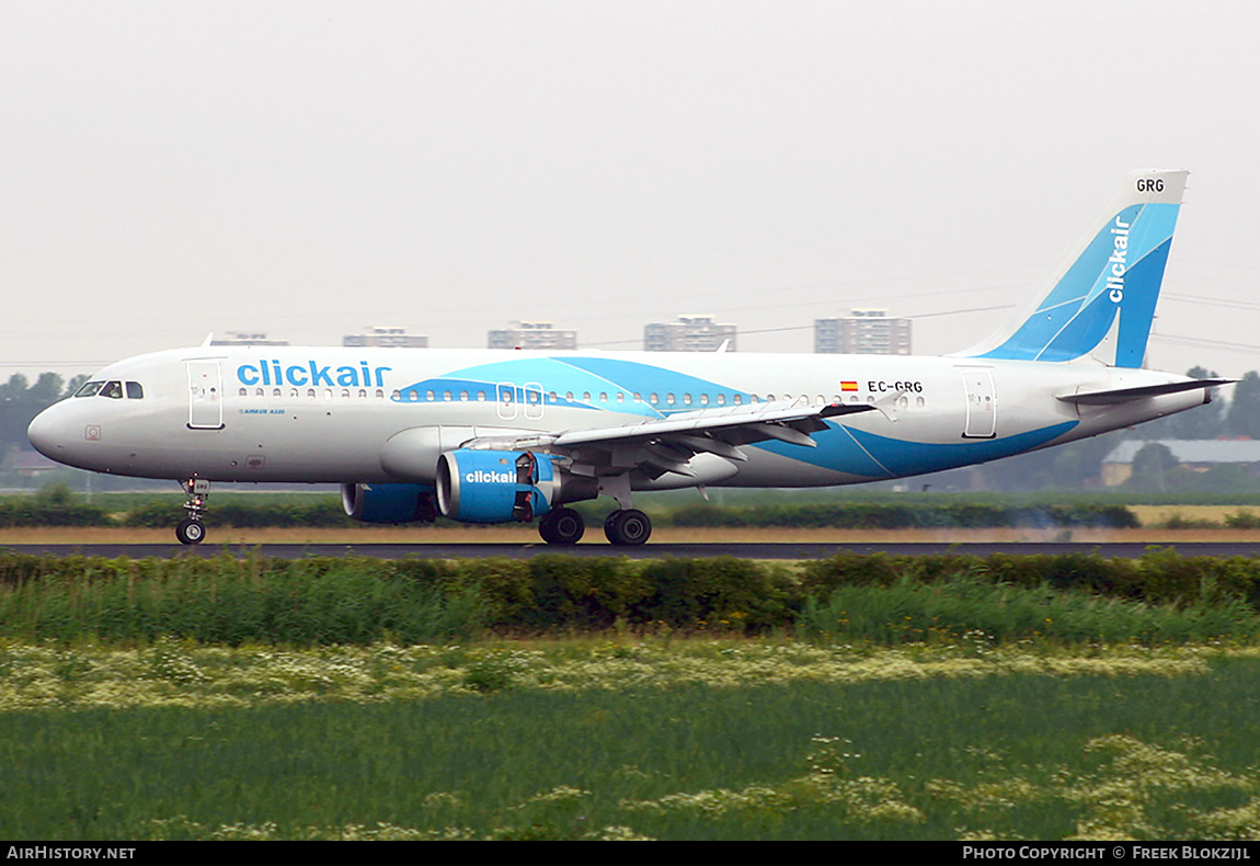 Aircraft Photo of EC-GRG | Airbus A320-211 | Clickair | AirHistory.net #370910