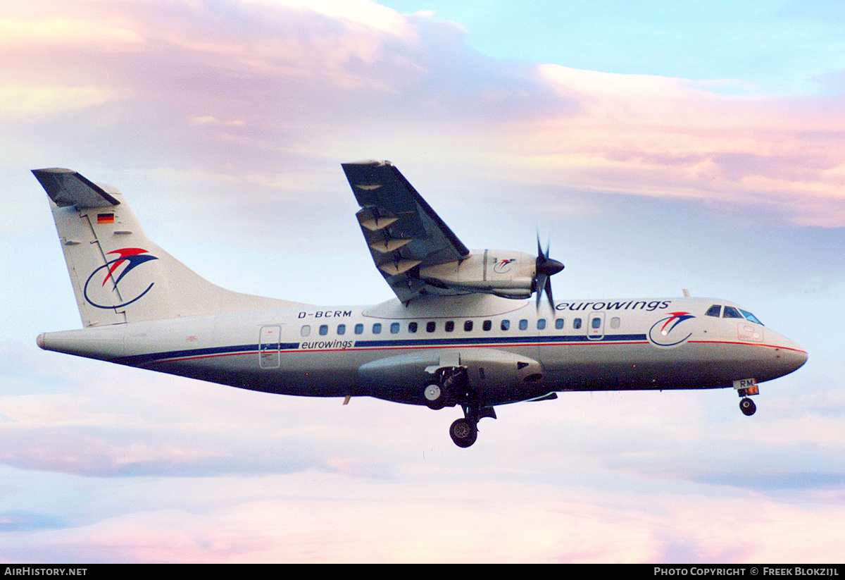 Aircraft Photo of D-BCRM | ATR ATR-42-300 | Eurowings | AirHistory.net #370912