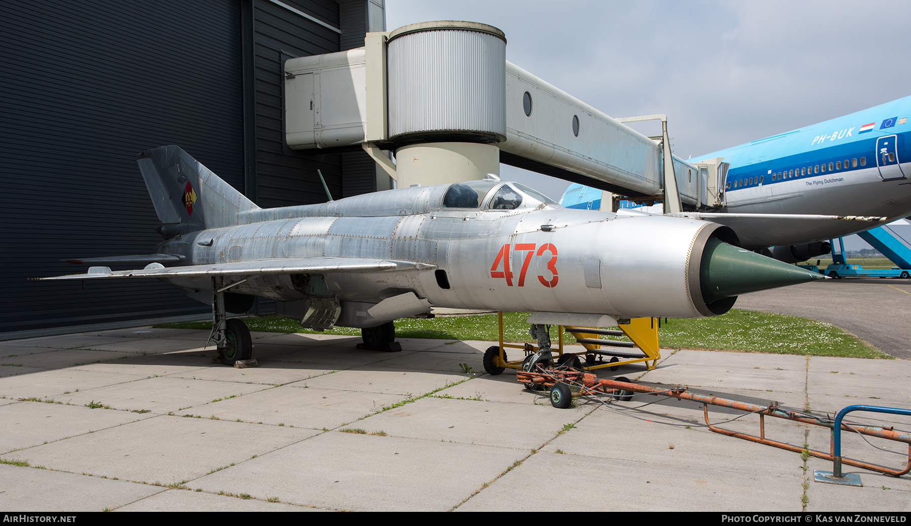 Aircraft Photo of 473 | Mikoyan-Gurevich MiG-21SPS-K | East Germany - Air Force | AirHistory.net #370916
