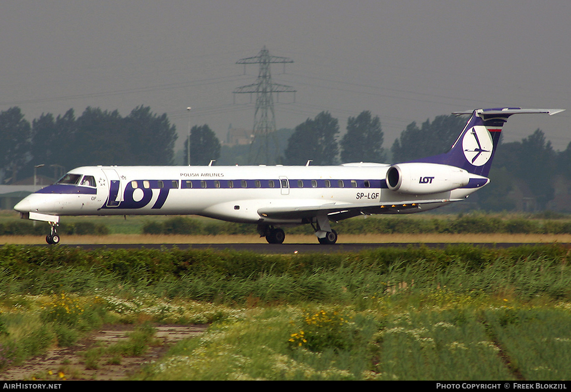 Aircraft Photo of SP-LGF | Embraer ERJ-145MP (EMB-145MP) | LOT Polish Airlines - Polskie Linie Lotnicze | AirHistory.net #370917