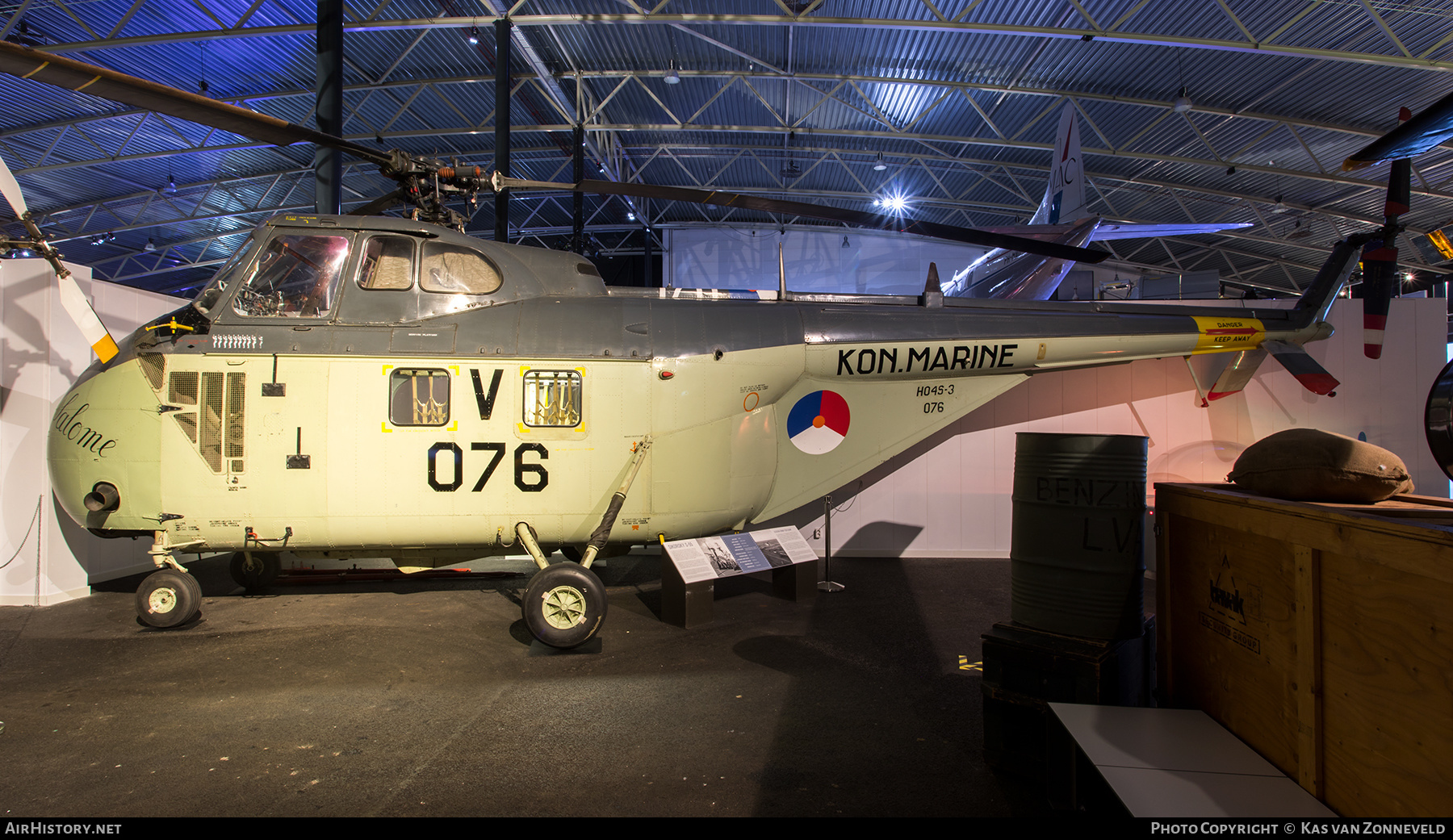 Aircraft Photo of 076 | Sikorsky HO4S-3 (S-55B) | Netherlands - Navy | AirHistory.net #370920