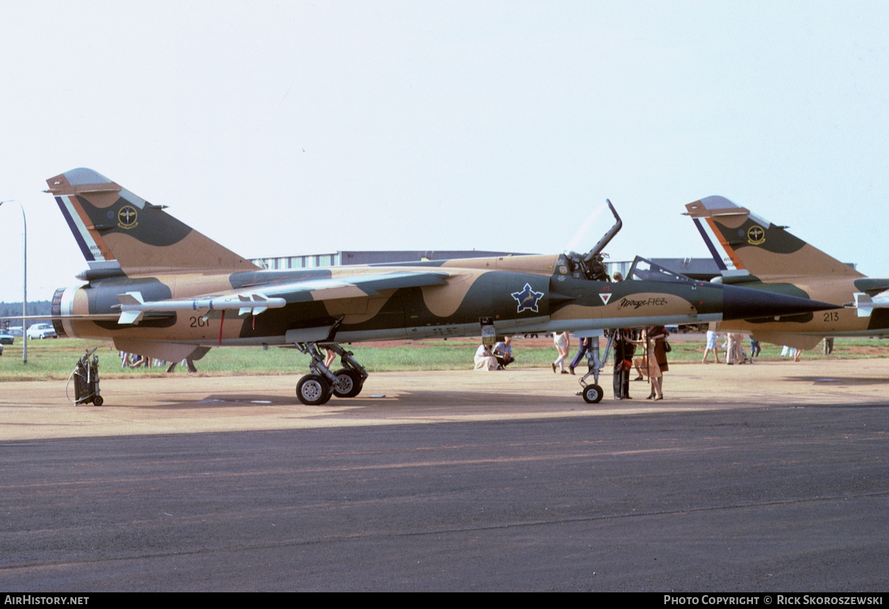 Aircraft Photo of 201 | Dassault Mirage F1CZ | South Africa - Air Force | AirHistory.net #370928