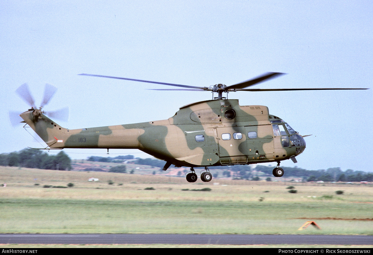 Aircraft Photo of 183 | Aerospatiale SA-330C Puma | South Africa - Air Force | AirHistory.net #370933