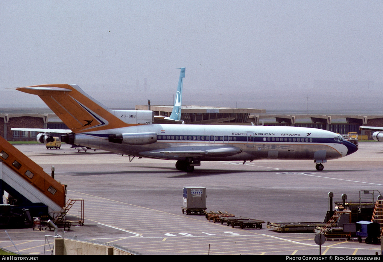 Aircraft Photo of ZS-SBB | Boeing 727-44 | South African Airways - Suid-Afrikaanse Lugdiens | AirHistory.net #370941