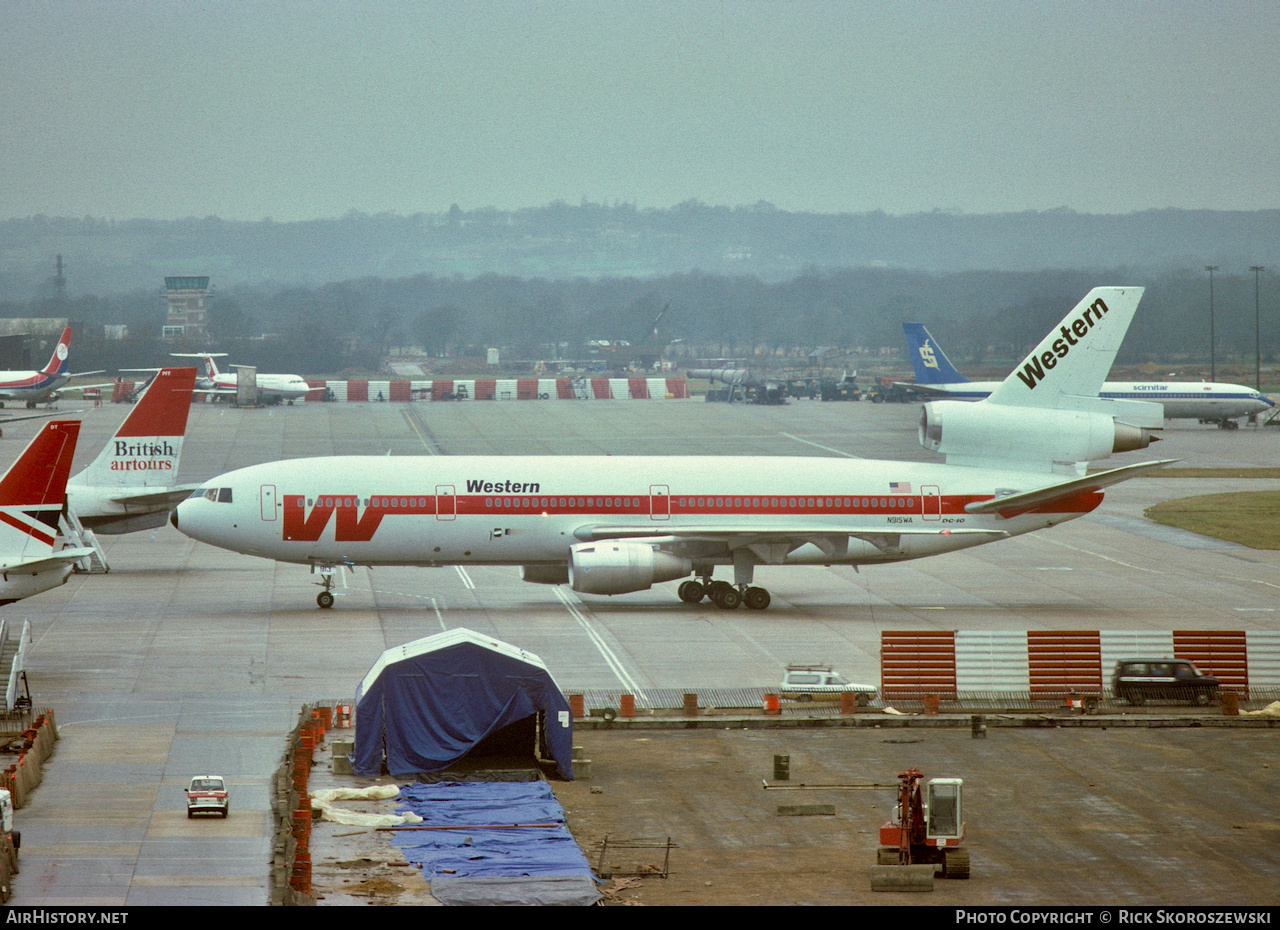 Aircraft Photo of N915WA | McDonnell Douglas DC-10-10 | Western Airlines | AirHistory.net #370948