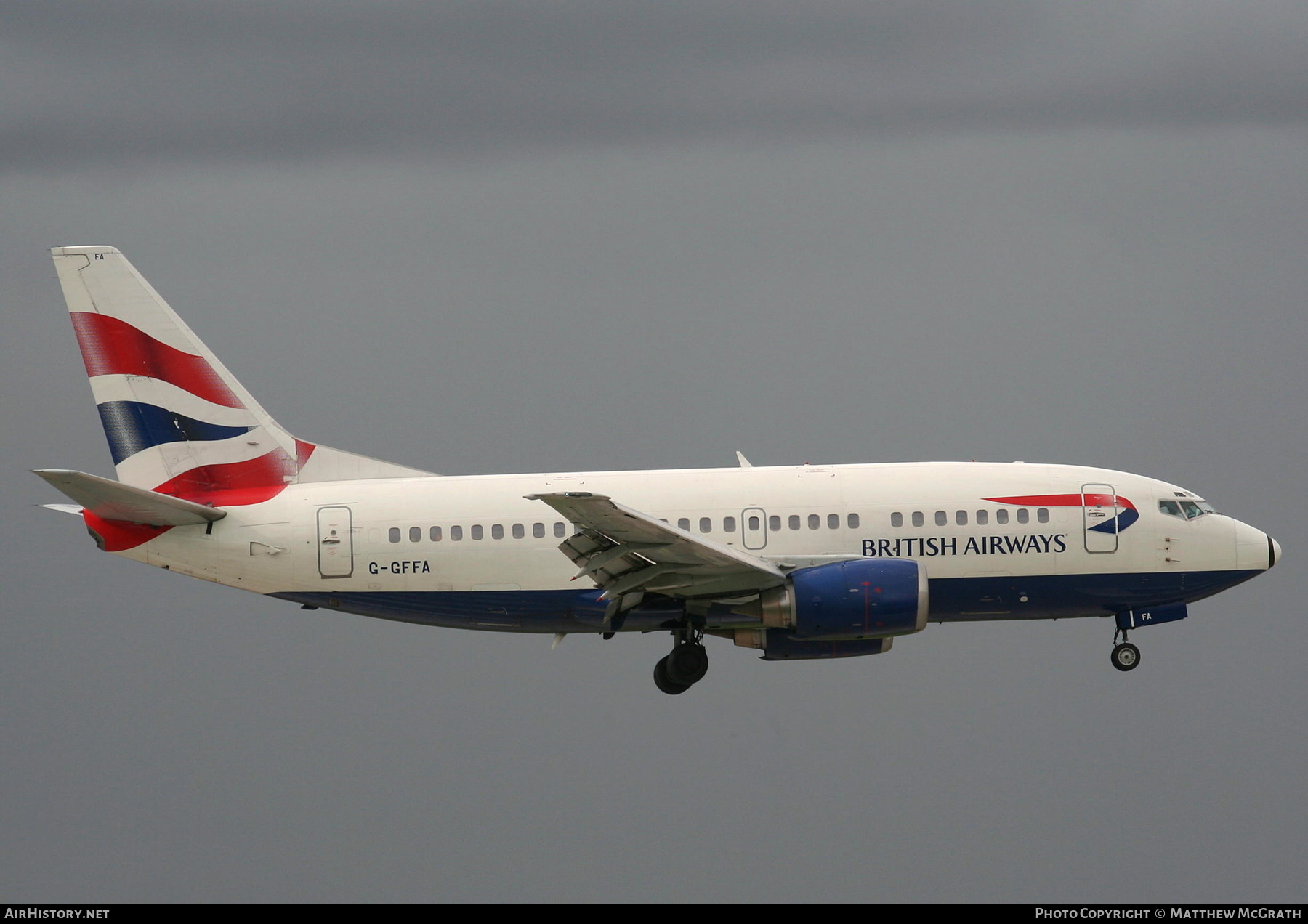 Aircraft Photo of G-GFFA | Boeing 737-59D | British Airways | AirHistory.net #370951