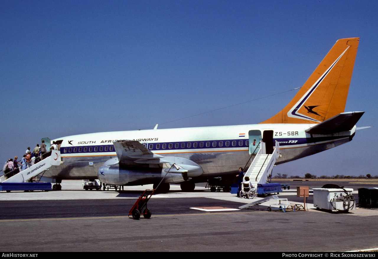 Aircraft Photo of ZS-SBR | Boeing 737-244 | South African Airways - Suid-Afrikaanse Lugdiens | AirHistory.net #370960
